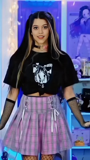 Wednesday Addams The queen of dark humor and sharp wit, with her iconic deadpan expression and love for all things macabre. A brilliant mind hiding behind gothic charm, she's f | I'm Wednesday