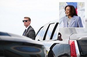 Secret Service officer protecting Kamala Harris came to blows with other agents at Joint Base Andrews