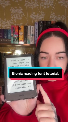 Tutorial de fuente de lectura biónica