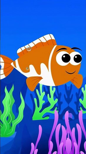 Down in the deep blue sea | Part 2 | Little Fish Tales | #fish #babyshark