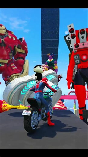 Spider-Man vs Minion vs Batman in GTA 5 😱 Who Survives?!