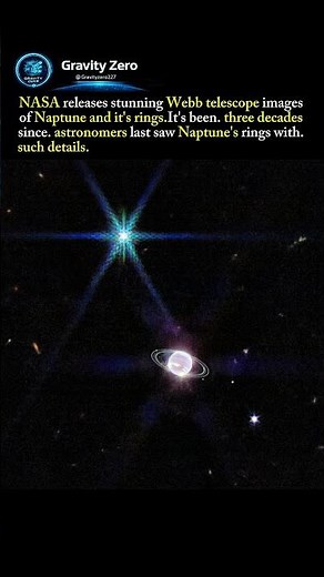 This Is the Clearest View of Neptune Ever 💫. #didyouknow #space #nasa #universe