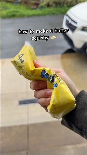 paper squishy butter !! #tutorial #papercrafts #papersquishy #fidgettoys #creative #butter #diy