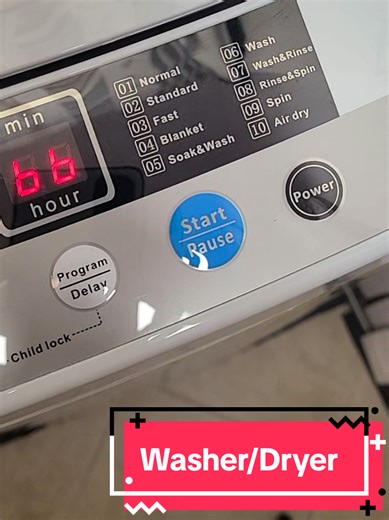 This portable washer and dryer combo for my apartment is so convenient and works so good. ✨️ #PortableWashingMachine #CleanTok #TiktokShopCreatorPicks #TiktokShopNewYearNewAura Disclaimer: Prices & deals may change at anytime, always check the listing. 💕