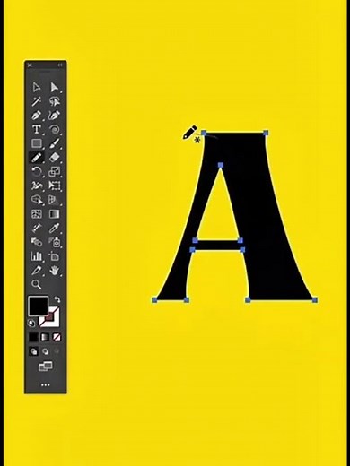 Creative Text Design in Adobe Illustrator | Easy Typography Tricks #illustratortips #design #shorts