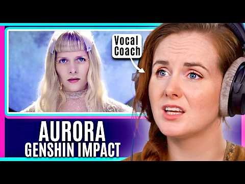Aurora Is A Celtic Elf! | Genshin Impact - Nod-Krai Main Theme Luna Reaction | Vocal Coach Analysis