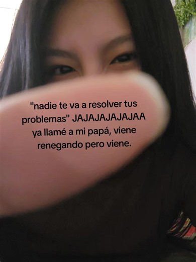 Mi patrocinador oficial de soluciones — llamada a mi papá con regaño