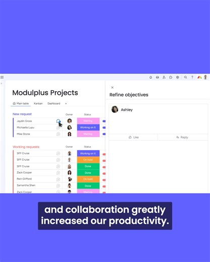 It’s not easy to find a Gantt chart that actually works for you and your team. monday․com gives everyone the ability to visualize project milestones, set dependencies, and collaborate seamlessly. All with one Gantt chart. | monday.com