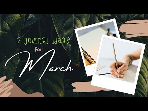 💡 2 Journal Cover Ideas | March Journal #2026