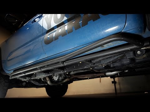 Tacoma Rock Slider Install - Cali Raised Trail Edition 25 Degree Toyota Tacoma Slider Install How-To