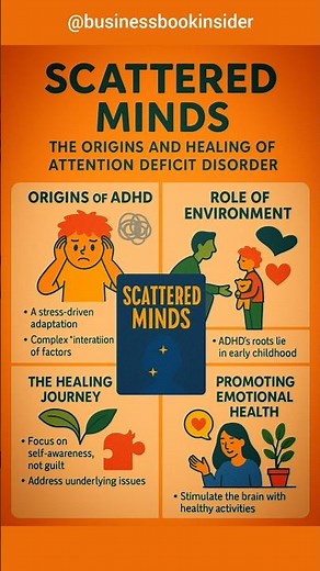 Scattered Minds (One Page Summary) The Origins and Healing of Attention Deficit Disorder