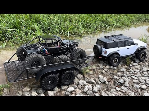 Injora 1/24 & 1/18 Trailer Details! TRX4M goods!