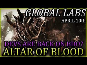 Altar of Blood, 350fs Hunger, BIG Barter Rework and MORE | BDO Glabs Patch