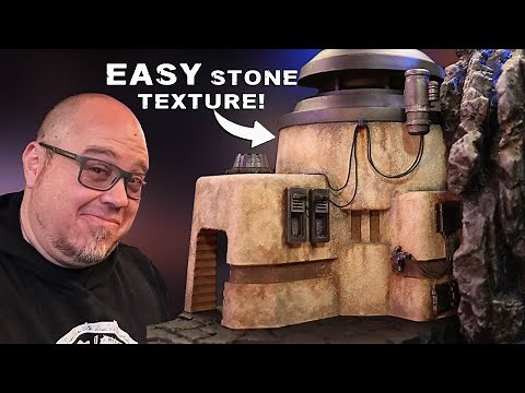 A New Way to Create Texture On 3D Prints | Star Wars Diorama Project