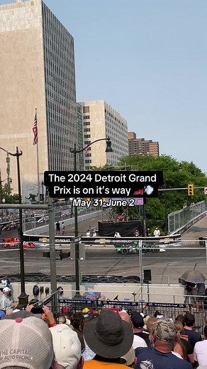 The @Detroit Grand Prix is returning to the streets of Detroit in less than a week 🏎️💨 With world-class racing speeding to the Motor City May 31-June 2, this year marks the second time the event will be held in downtown since 1991! #Detroit #GrandPrix #2024 #VisitDetroit #313 #DetroitLove