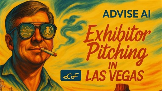 Advise AI Exhibitor Pitches in Las Vegas