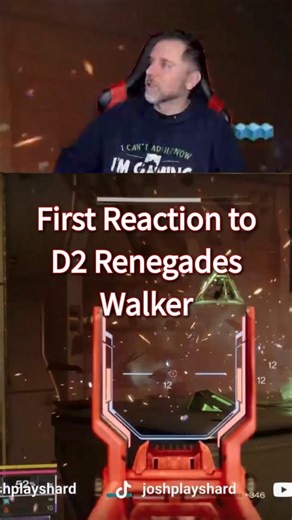 I Reacted to Destiny 2's NEW Walker Vehicle?
