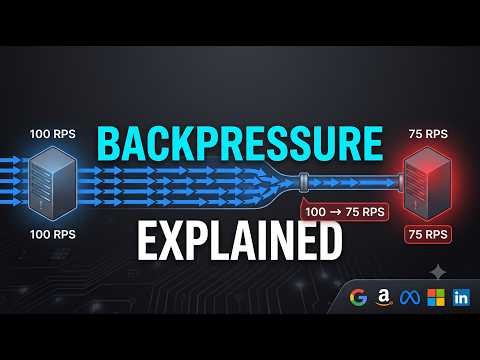 Backpressure Explained in 9 Minutes | System Design Interview Question | Reactive Programming