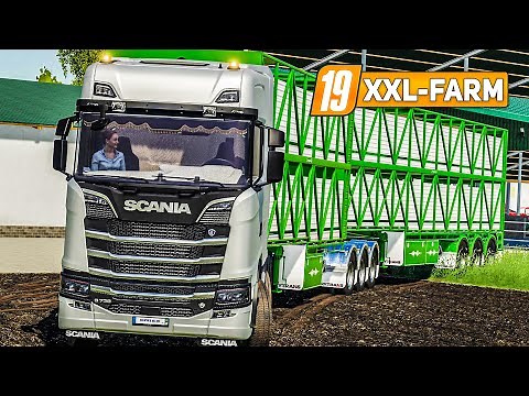 LS19 XXL Farm #111: Der neue XXL-Kuhstall - Der große Kuh-Umzug | LANDWIRTSCHAFTS SIMULATOR 19