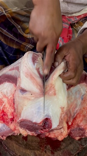 Amazing Ribs fat processing skills. | Meat Cutting 8.7