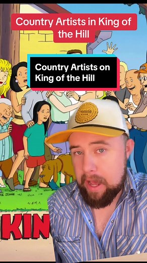 King of the Hill featured a lot of country artists! #kingofthehill #mikejudge #countrymusic #foryou #fyp