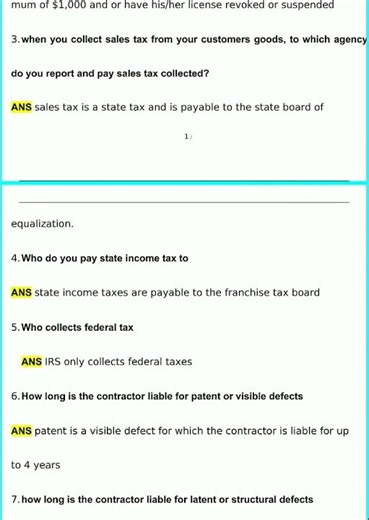 CSLB Exam Law and Business 20242025 Newest Questions and Answers Verified Answers1830 video