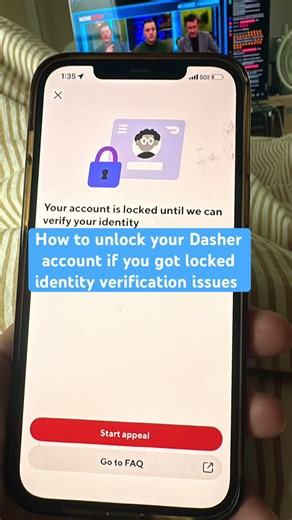How to unlock your Dasher account if you got locked identity verification issues #doordashapp