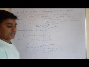 Problem on tacheometry constant