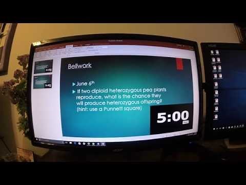 How to embed a countdown timer video into PowerPoint. Great for Bellwork/Bellringer!