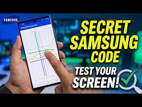 Test Your Samsung Touch Screen With This Secret Code