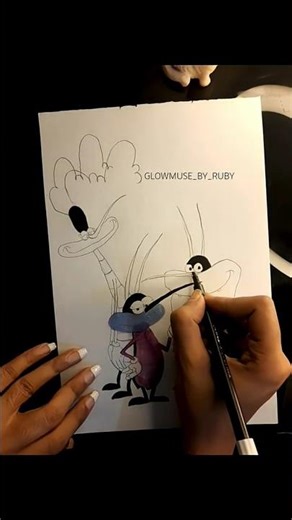 COCKROACH PARTY Zinda baad 🤣🤣 | #oggyandthecockroaches #cartoon #drawing #painting #shorts #art #fyp