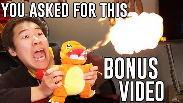 Charmander Comes to Life with a Real Flamethrower!