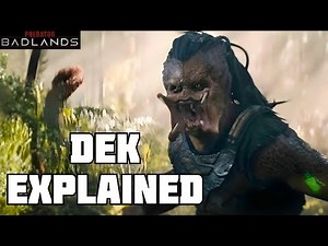 Dek - Yautja Explained (Predator Badlands)