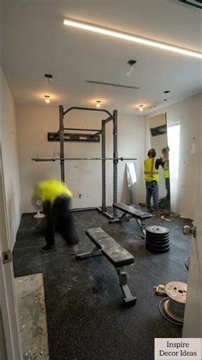 Luxury Home Gym #38 | Mirror Wall Fitness Room | Inspire Decor Ideas