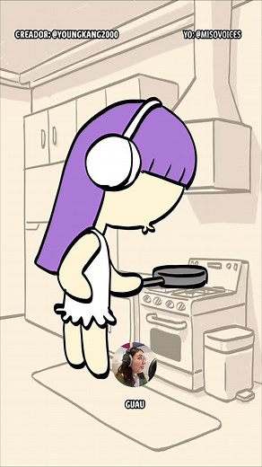 983K views · 35K reactions | Sácate alv. #animation : @kangs_live ✨ #animacion #cartoon #cute #fandub #fandublatino #actrizdedoblaje #doblaje #doblajelatino #voiceactor #fandubs #parejasfelices #casados #matrimonios #novios | Miso Voices | Facebook