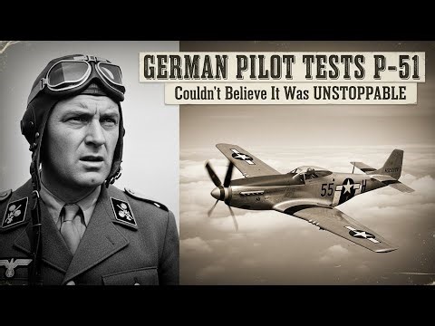 “The German Pilot Who Tested a Captured P-51—and Couldn’t Believe It Was Unstoppable”