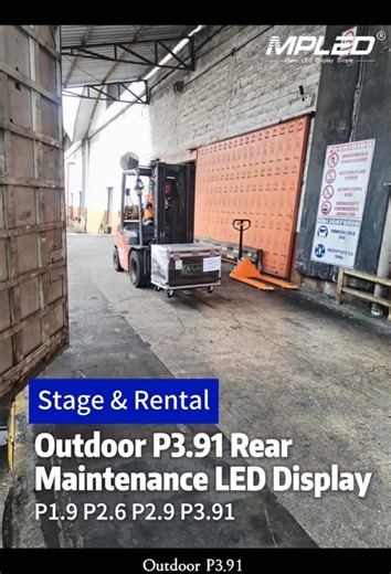 Outdoor P3.91 LED display from a local European warehouse, available for same-day pickup and use!👏 #mpled #leddisplay #ledpanel #ledvideowall #outdoorledscreen