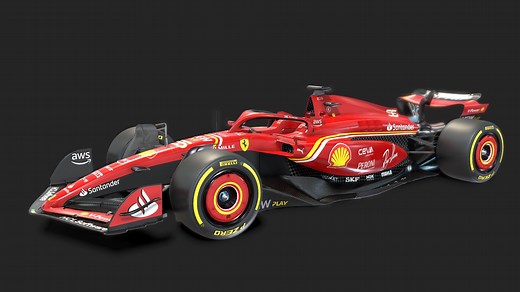 F1 Ferrari SF-24 2024 - Buy Royalty Free 3D model by sarvesh777 (@sarvesh903)