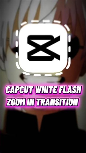 Day-10 🥰 CapCut White Flash Zoom In Transition 🔥 Viral Reels Effect