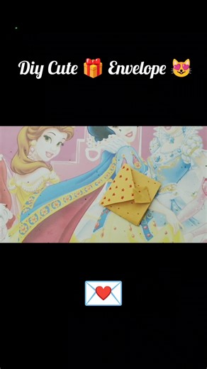 Diy Cute Gift Envelope 💌 #GoCreativeWithShruti #diy #papercraft #viral #trending #youtubeshort #cute