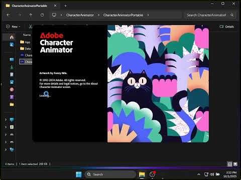 Adobe Character Animator Portable Download and install the full version in 2026 on PC