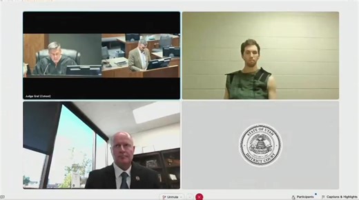 🚨 BREAKING: Tyler Robinson has just appeared in court to be officially arraigned in the kiIIing of Charlie Kirk He's just been informed the state will be seeking the DEATH PENALTY Prosecutors also filed a pre-trial protective order on behalf of Erika Kirk Judge Tony Graf is presiding, and Tyler spoke on a few occasions. | Isaiah Robin