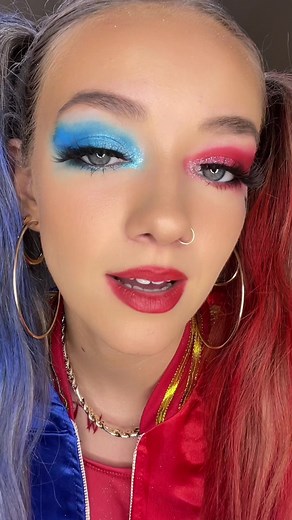 Harley Quinn Inspired Halloween Makeup Tutorial