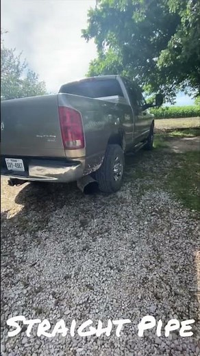 5.9 Cummins Muffler Delete vs Straight Pipe