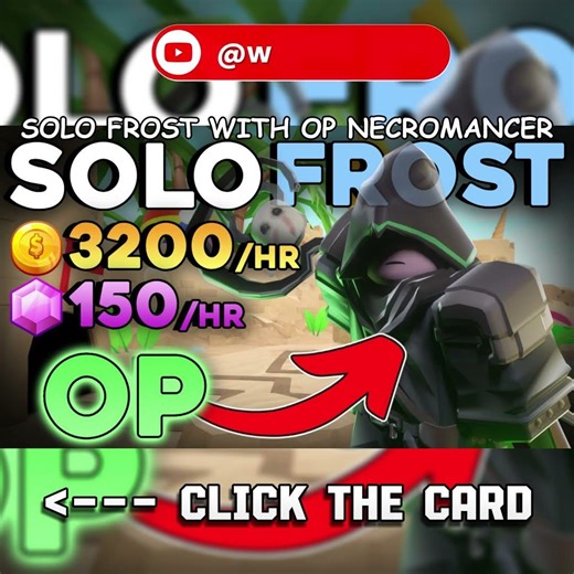 TDS SOLO FROST │ OP NECROMANCER