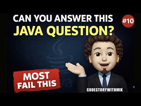 Can You Answer This Java Interview Question? Interface Variable Trap |Small Java Dopamine – 10 | MIK