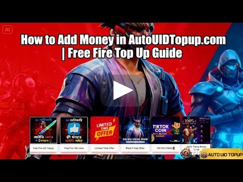 how to add money to auto uid topup dot com website