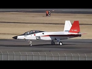 X-2(ATD-X･先進技術実証機)タキシーチェック･名古屋2016.02.11
