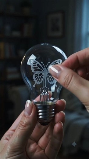 Butterfly Light Bulb Hack #shorts #youtubeshorts #experiment