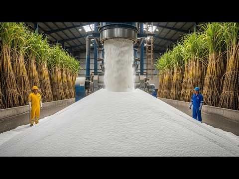 How Sugarcane Becomes Sugar: Complete Cane Sugar Factory Process